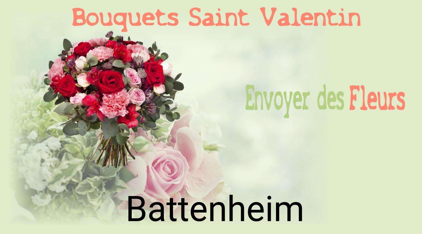 Roses de Saint-Valentin livrées à Battenheim